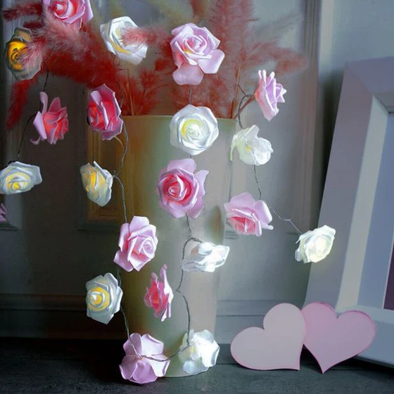 LED veriga romantične vrtnice 3 m