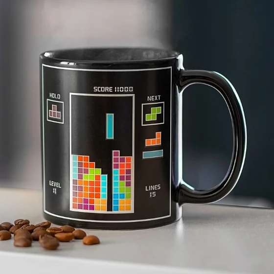 Čarobna skodelica Tetris