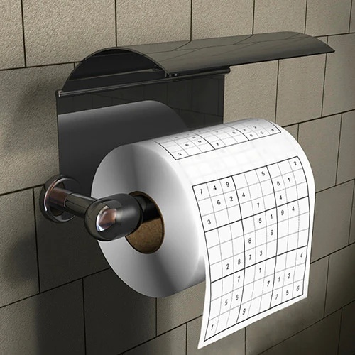 Toaletni papir SUDOKU