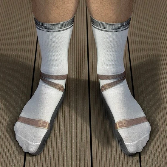 Vesele nogavice - sandale